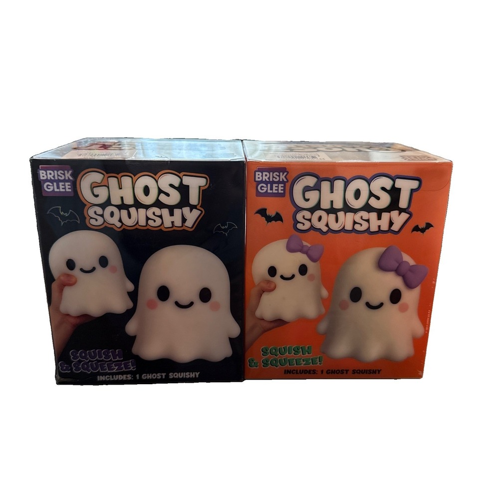 Ghost Squishy New In Box Set of 2 (Boy & Girl) by brisk glee - Picture 3 of 5